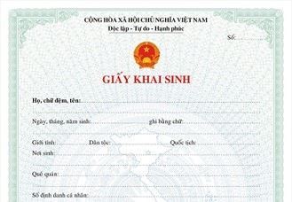 GIẤY KHAI SINH